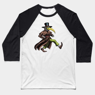 Plague Doctor Strut Baseball T-Shirt